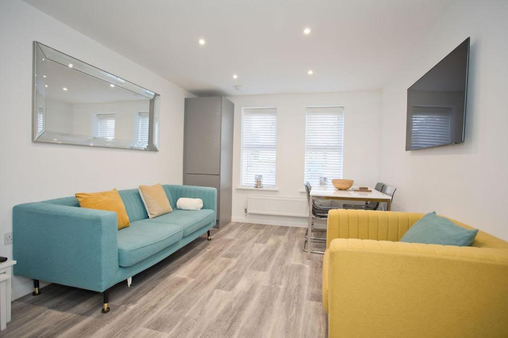 Sea Air - 2 Bedrooms - Parking - Mins To Beach Bournemouth Dış mekan fotoğraf